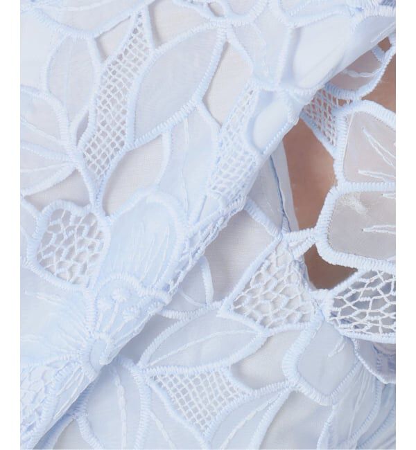 VERMEIL par iena「Cutwork Lace ブラウス」|シャツ・ブラウス|