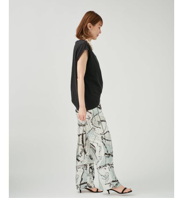 VERMEIL par iena「ディオラマ クルーネック フレンチ Tシャツ」|Tシャツ・カットソー|