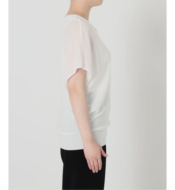 VERMEIL par iena「シアーフライスレーヤードトップス」|Tシャツ・カットソー|
