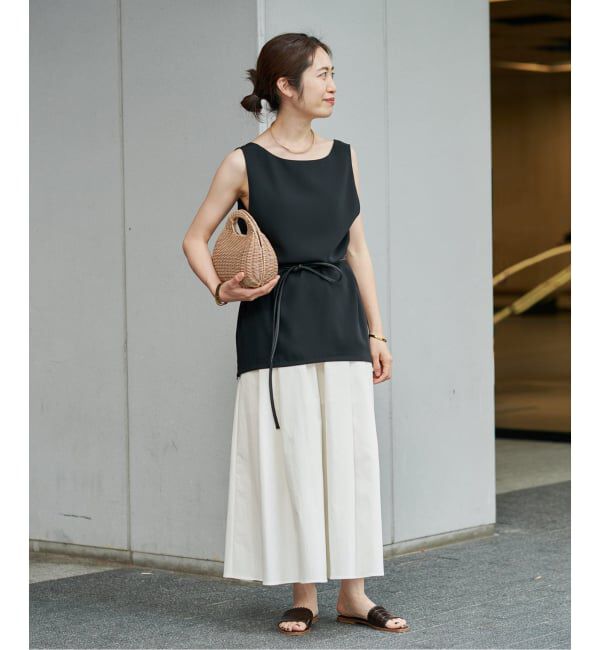 VERMEIL par iena「《手洗い可》LIMONTA ギャザーワイドクロップドパンツ」|その他|