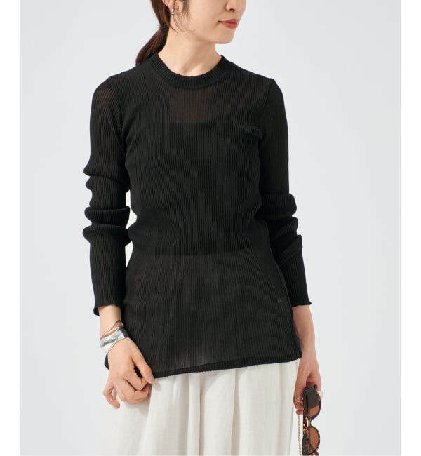 VERMEIL par iena「Raspail ラスパイユ Sheer Tシャツ RB-282」|Tシャツ・カットソー|