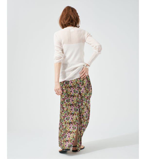 VERMEIL par iena「Raspail ラスパイユ Sheer Tシャツ RB-282」|Tシャツ・カットソー|