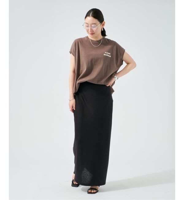 VERMEIL par iena「Raspail ラスパイユ Texture スカート RS-115」|スカート|