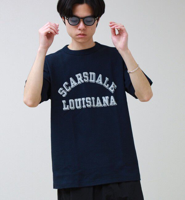 GLOSTER「【Champion/チャンピオン】WAFFLE PRINT S/S」|Tシャツ・カットソー|