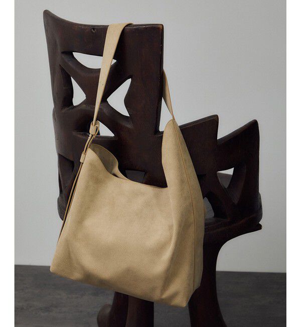 SALON adam et rope'「【W S（ドゥーブル）】Ultrasuede(R)ホーボーバッグ」|ショルダー・メッセンジャー|