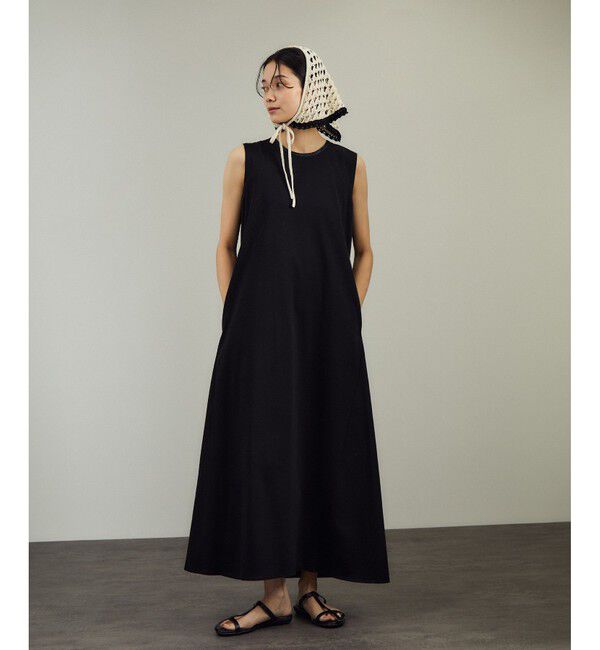 SALON adam et rope'「【WEB限定】サイドフレアリラクシーワンピース［接触冷感・UVカット］」|ワンピース|