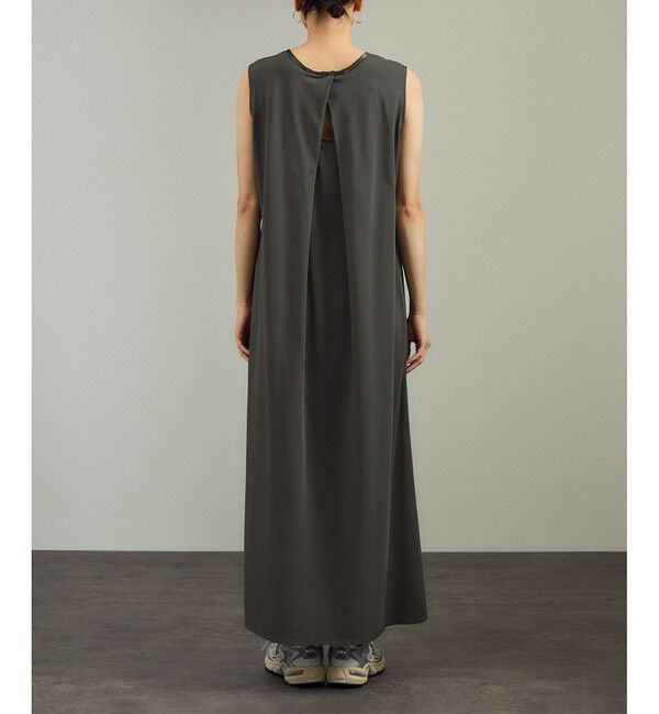 SALON adam et rope'「【WEB限定】サイドフレアリラクシーワンピース［接触冷感・UVカット］」|ワンピース|