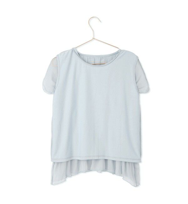 Rope&rsquo;Picnic「楊柳シャーリングシアートップス」|Tシャツ・カットソー|