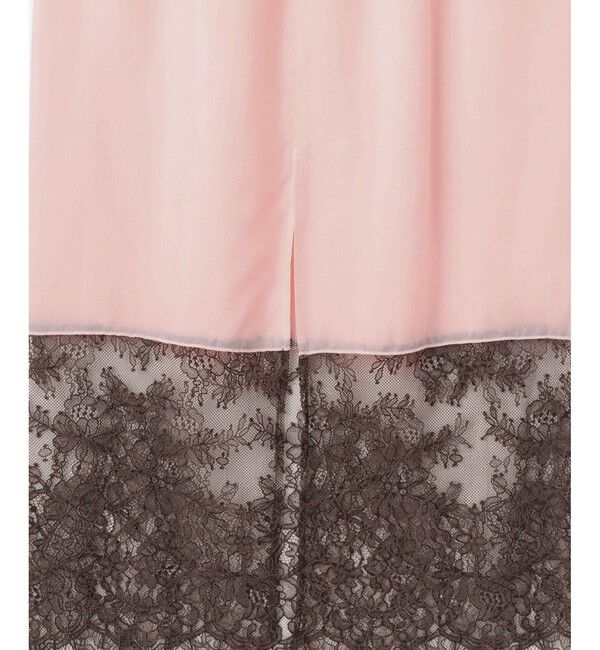 ADAM ET ROPE'「【EMOELLE】キュプラレースイージースカート」|スカート|