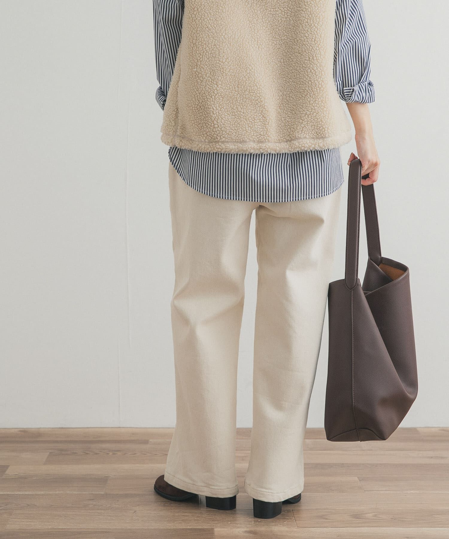 URBAN RESEARCH DOORS「裏起毛ベイカーイージーパンツ」|その他|