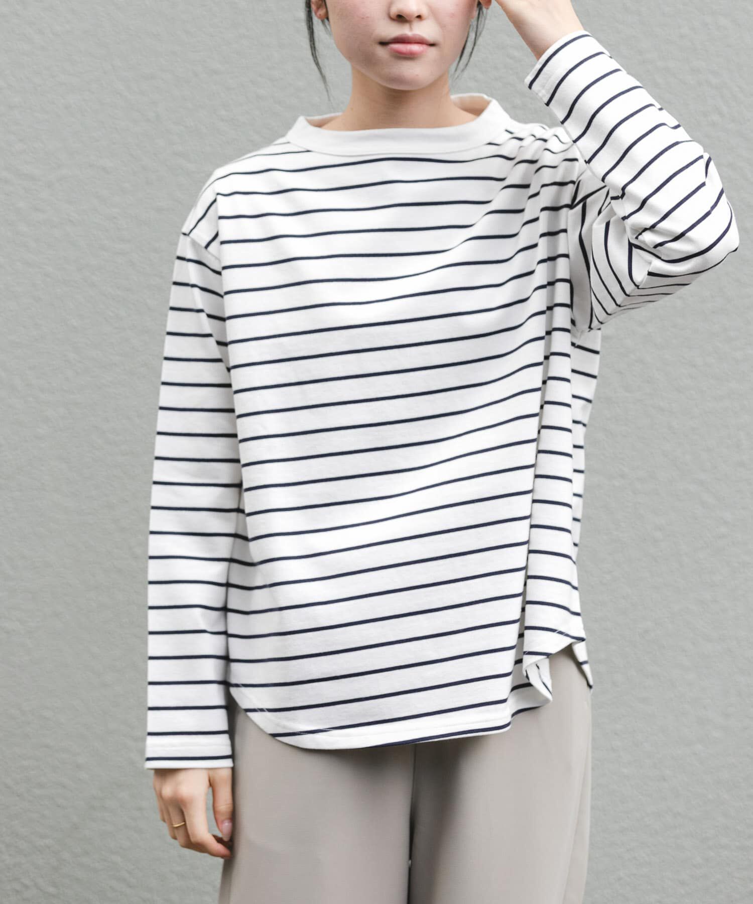 URBAN RESEARCH DOORS「FORK&SPOON　ボトルネックロングスリーブTシャツ」|Tシャツ・カットソー|