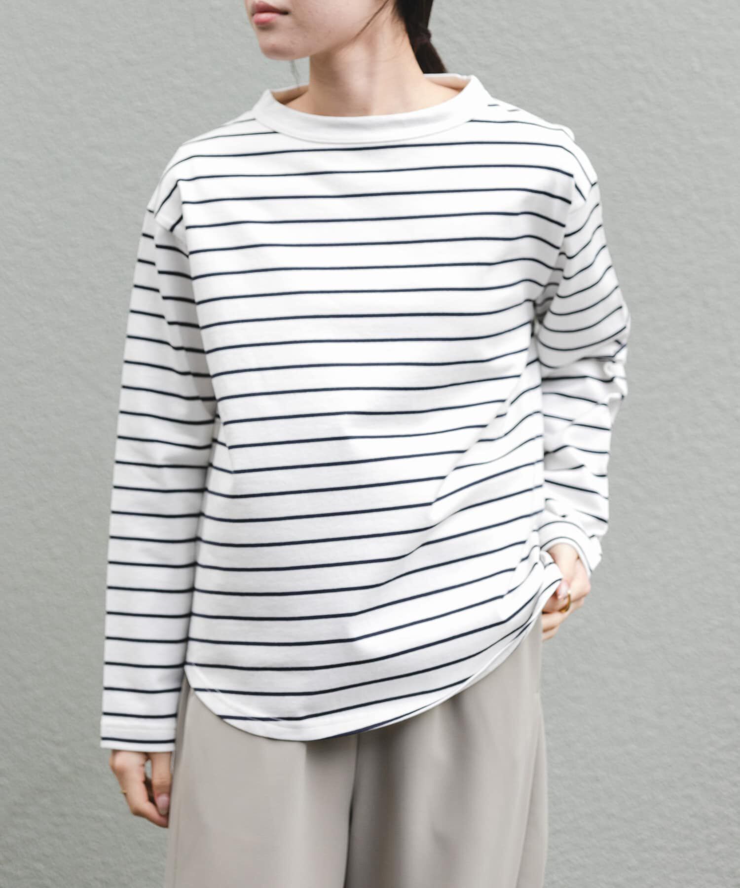 URBAN RESEARCH DOORS「FORK&SPOON　ボトルネックロングスリーブTシャツ」|Tシャツ・カットソー|