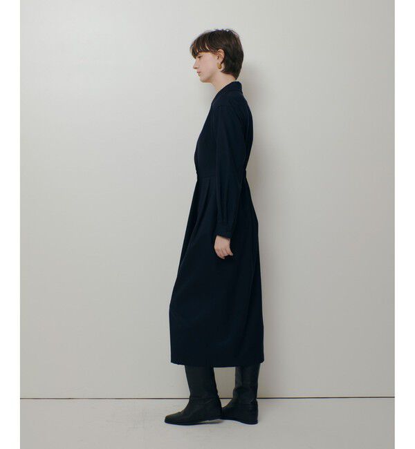 allureville「ウールポリカシュクール風ワンピース」|ワンピース|