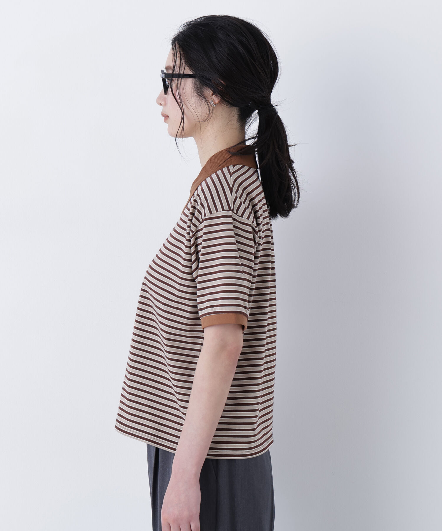  「〈N.〉ボーダーカットソー」|Tシャツ・カットソー|