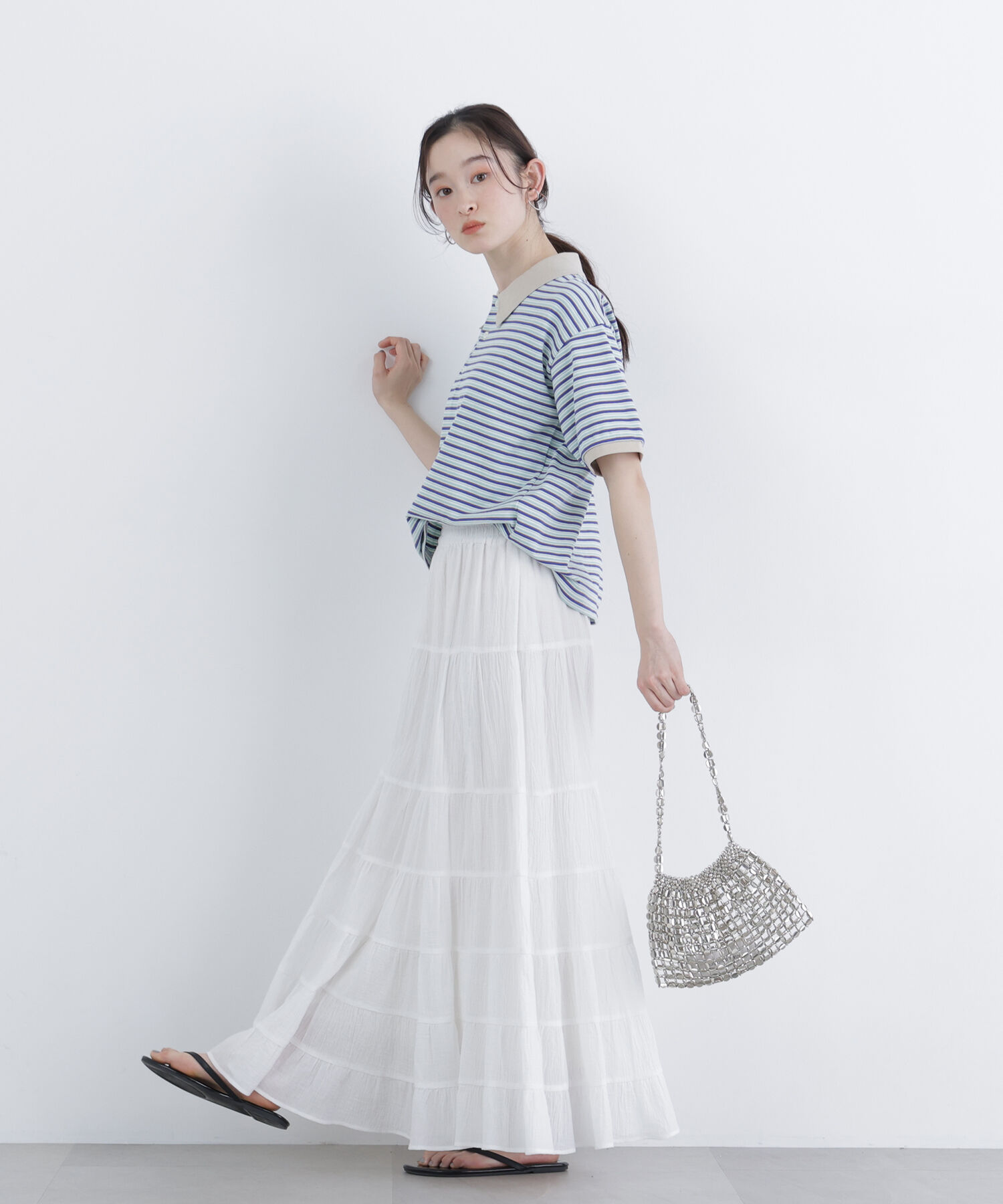  「〈N.〉ボーダーカットソー」|Tシャツ・カットソー|