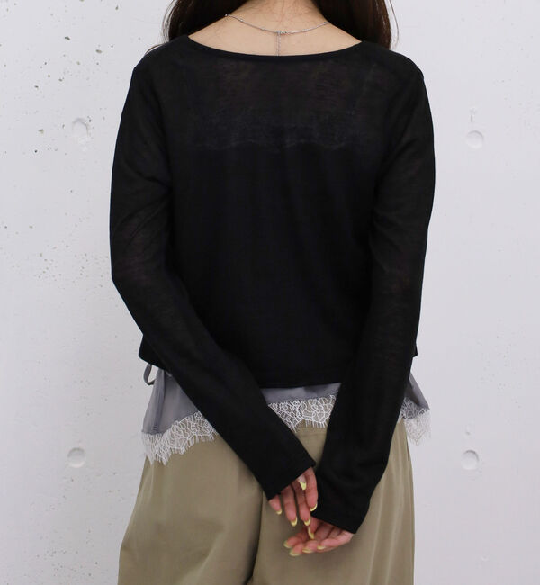 archives「シアーカットコンパクトカーディガン」|Tシャツ・カットソー|