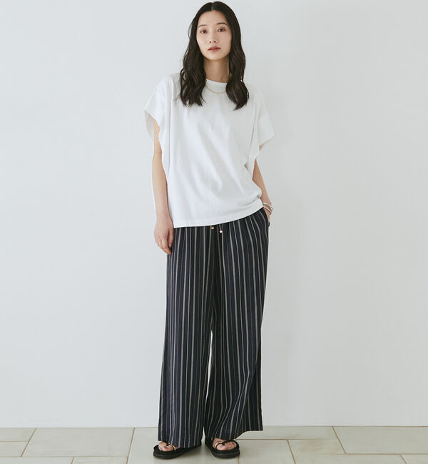 Doux archives「袖タックドルマンＴシャツ」|タンクトップ|