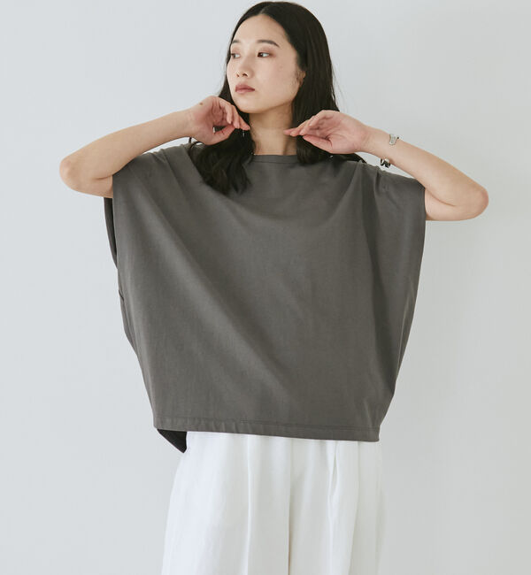 Doux archives「袖タックドルマンＴシャツ」|タンクトップ|