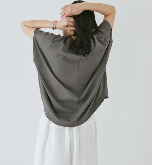 Doux archives「袖タックドルマンＴシャツ」|タンクトップ|