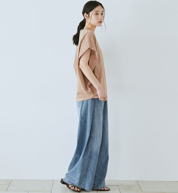 Doux archives「袖タックドルマンＴシャツ」|タンクトップ|