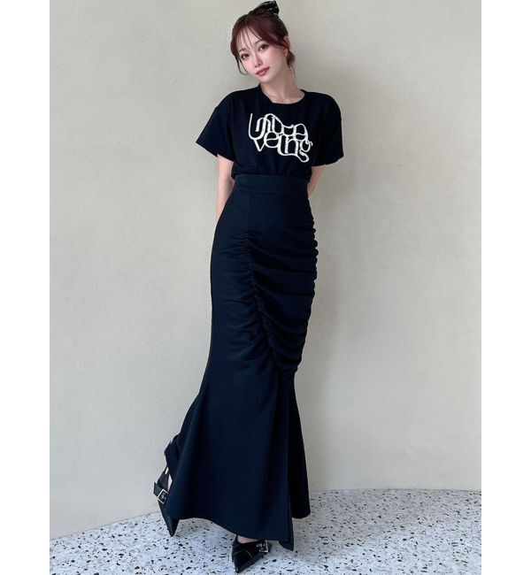 RESEXXY「ギャザーマーメイドスカート【セットアップ着用可能】」|スカート|