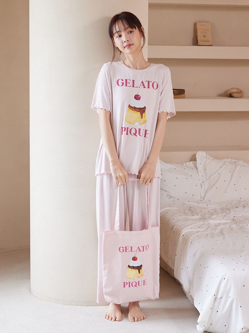 gelato pique「【ONLINE限定】プリンワンポイントトート」|トートバッグ|
