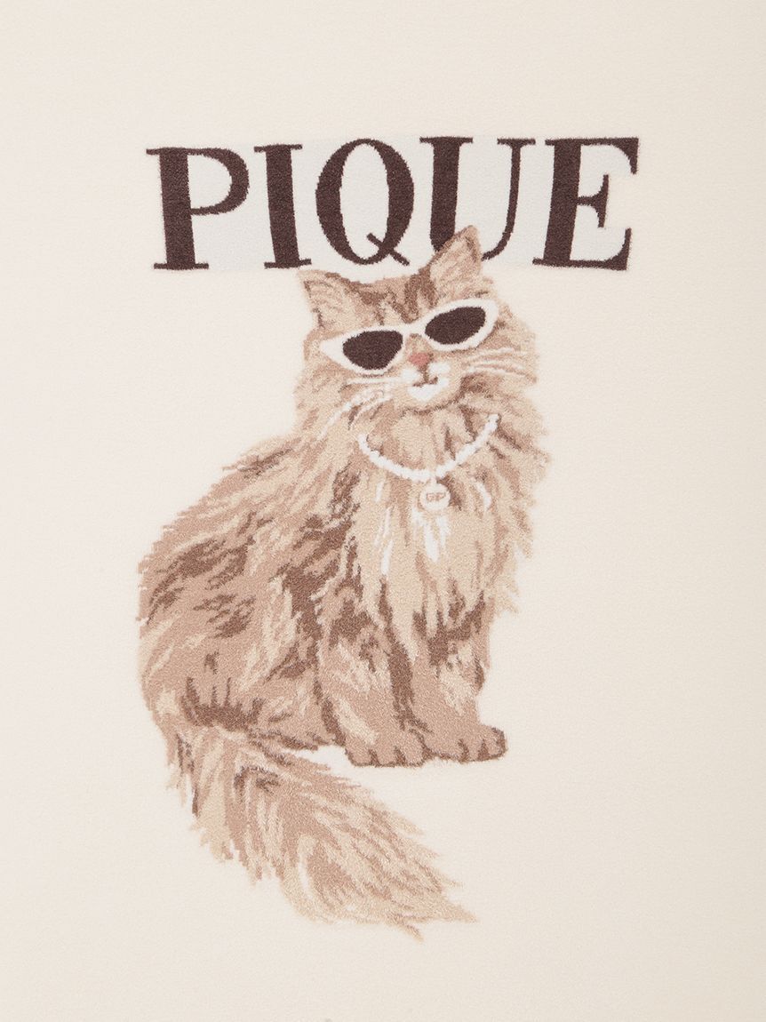gelato pique「ファッションCATS&DOGSジャガードブランケット」|ブランケット|