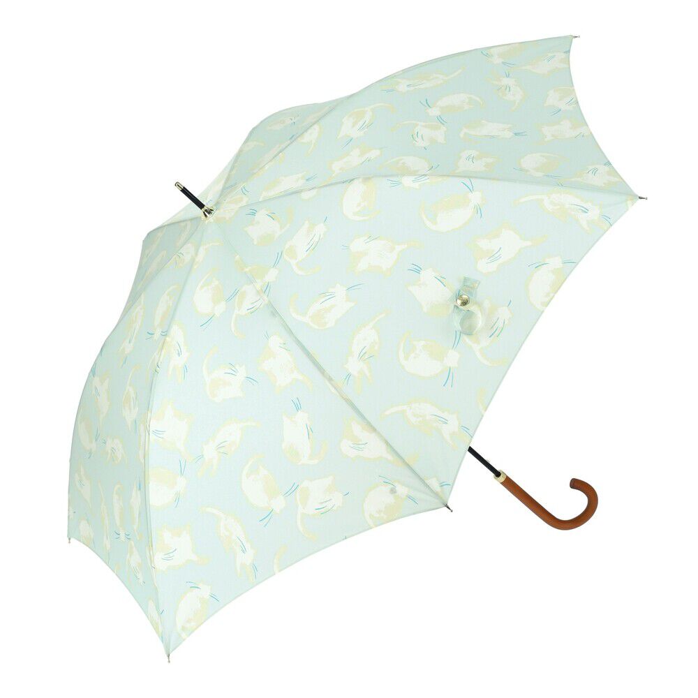 BACKYARD FAMILY「ニフティカラーズ 長傘 通販 nifty colors 傘 レディース ジャンプ 大きめ 60cm」|傘|グリーン1
