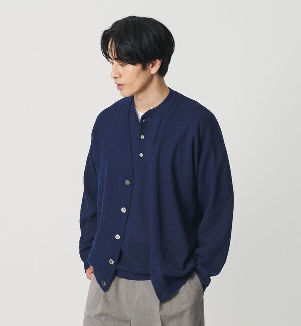 BEAUTY&YOUTH UNITED ARROWS「エアミラノ Vネック カーディガン ウォッシャブル 抗菌 防臭機能付き」|カーディガン|