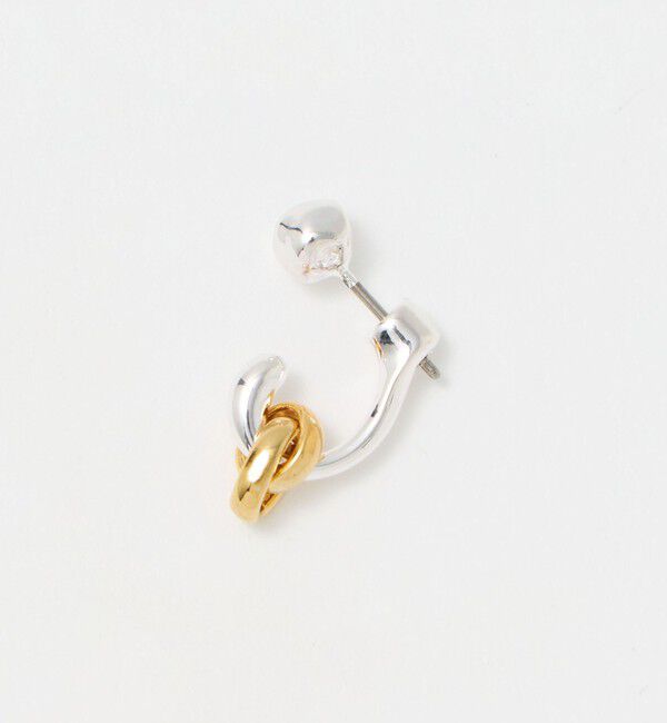 BEAUTY&YOUTH UNITED ARROWS「＜LAPUIS＞Drop flow coil ピアス」|ピアス|