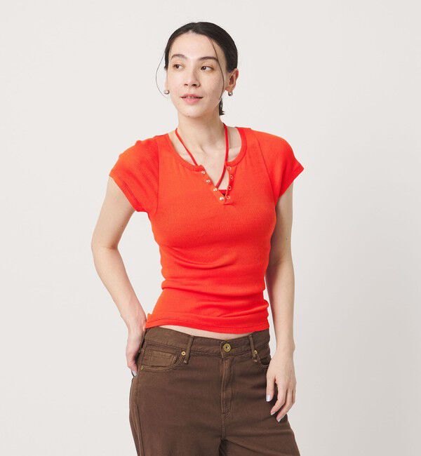 BEAUTY&YOUTH UNITED ARROWS「【別注】＜PALM＞ヘンリーネック トップス 」|Tシャツ・カットソー|
