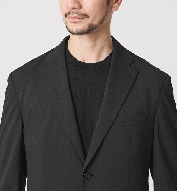 BEAUTY&YOUTH UNITED ARROWS「【WEB限定 WARDROBE SMART】エアリーピケ コンフォート セットアップ/ジャケット＆イージー」|スーツ|