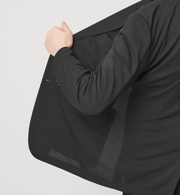 BEAUTY&YOUTH UNITED ARROWS「【WEB限定 WARDROBE SMART】エアリーピケ コンフォート セットアップ/ジャケット＆イージー」|スーツ|
