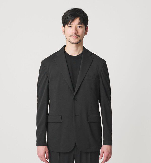 BEAUTY&YOUTH UNITED ARROWS「【WEB限定 WARDROBE SMART】エアリーピケ コンフォート セットアップ/ジャケット＆イージー」|スーツ|