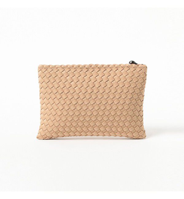Demi-Luxe BEAMS 「NAGHEDI / イントレチャート ショルダーバッグ〈CAMEL〉」|トートバッグ|