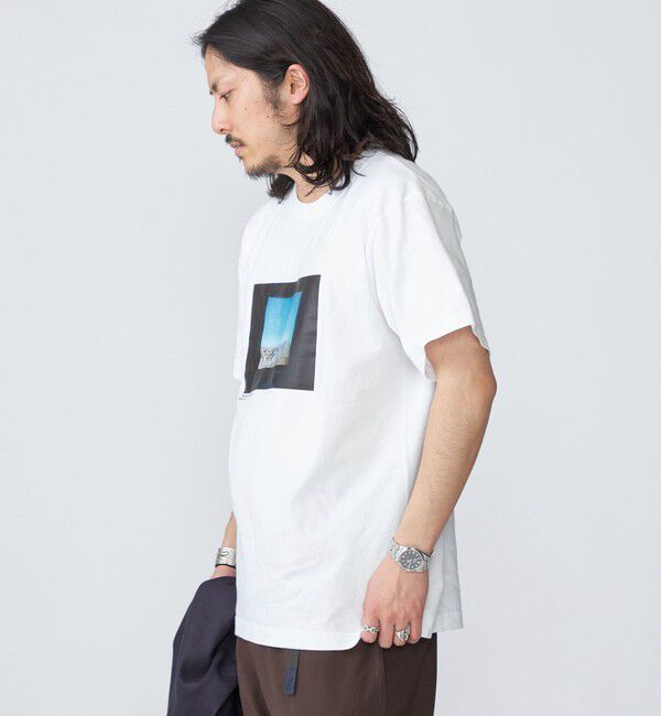 SHIPS「SHIPS: Sheila Rock HOTEL フォト プリント Tシャツ」|Tシャツ・カットソー|