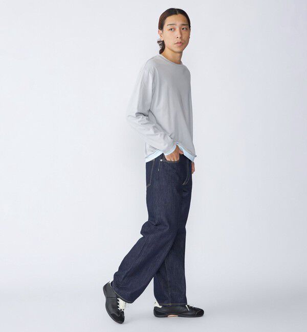 SHIPS「City Ambient Products: カットオフ リバーシブル ロングスリーブTシャツ(ロンT)」|Tシャツ・カットソー|