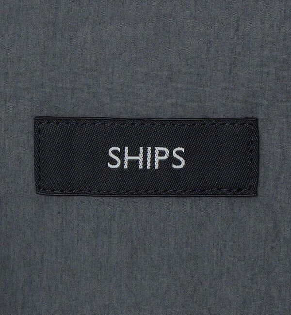 SHIPS「SHIPS:〈洗濯機可能〉CO+ オープンカラー ロングスリーブ シャツ(セットアップ対応)」|シャツ・ブラウス|