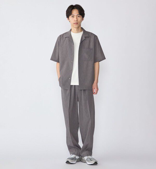 SHIPS「SHIPS:〈セットアップ対応/ 撥水〉Comfy Line DRYAIR ピンタック イージー パンツ」|その他|