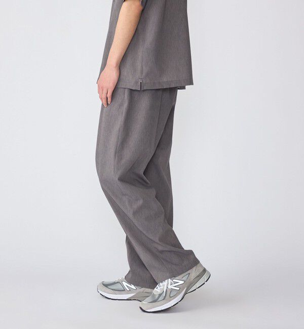 SHIPS「SHIPS:〈セットアップ対応/ 撥水〉Comfy Line DRYAIR ピンタック イージー パンツ」|その他|