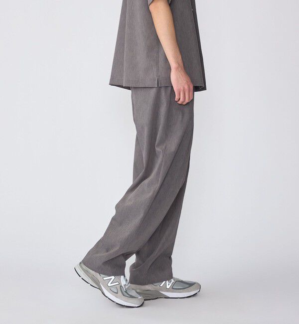 SHIPS「SHIPS:〈セットアップ対応/ 撥水〉Comfy Line DRYAIR ピンタック イージー パンツ」|その他|