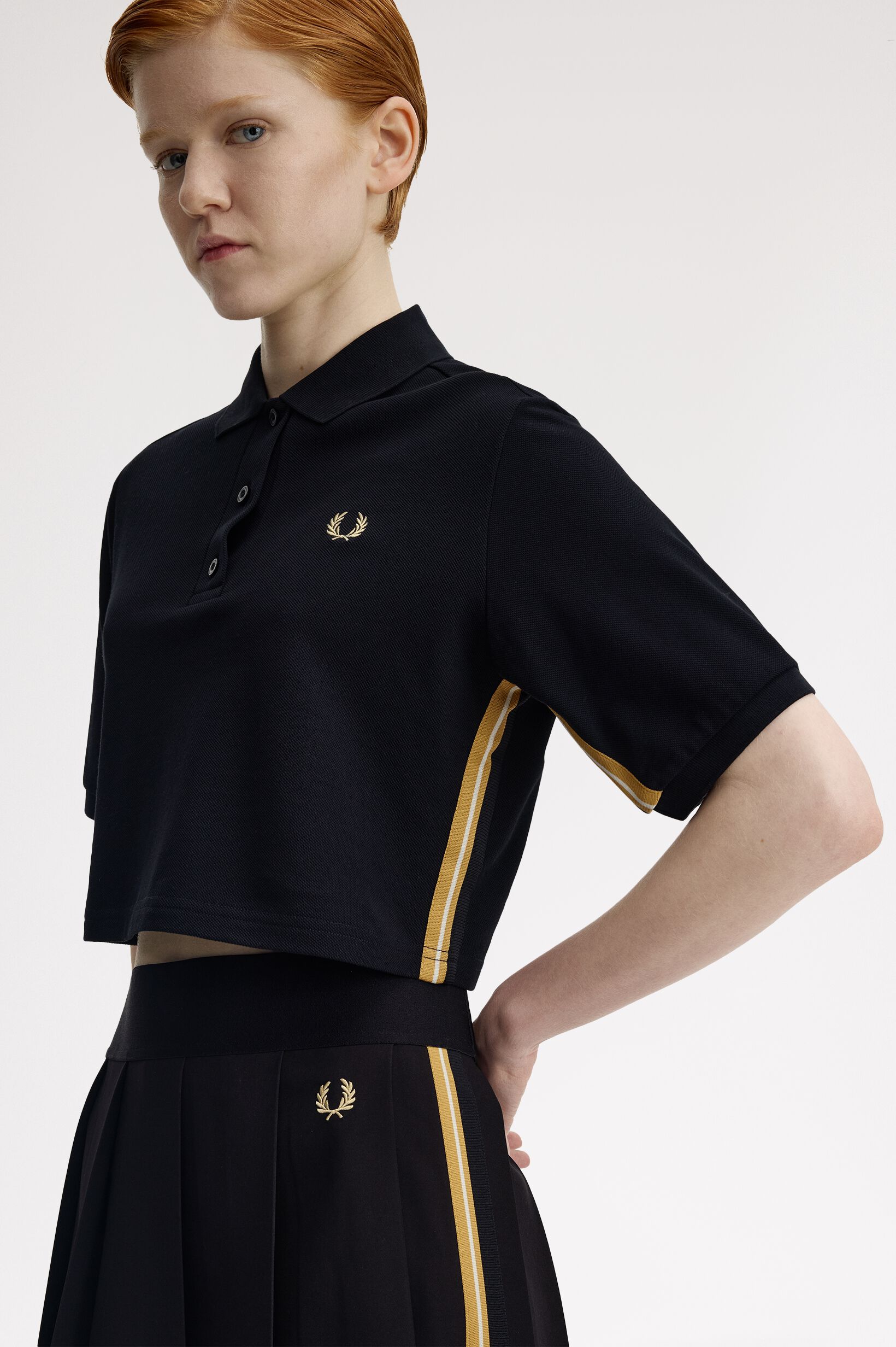 FRED PERRY 「Tape Detail Polo Shirt」|Tシャツ・カットソー|