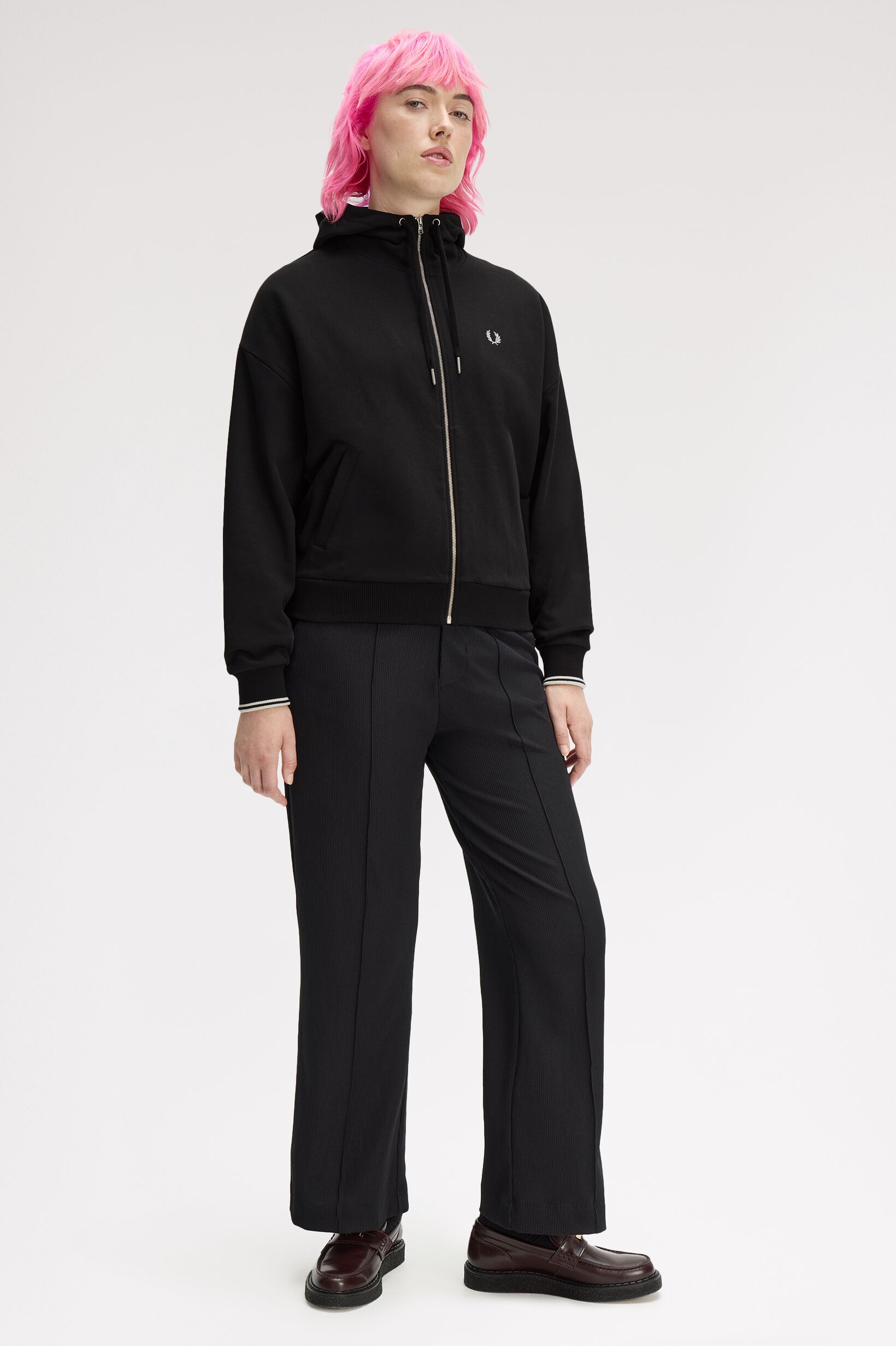 FRED PERRY 「Tipped Hooded Sweatshirt」|パーカー|