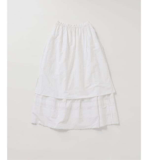 OUTDOOR PRODUCTS Usual Things「カットワークレースティアードスカート」|スカート|