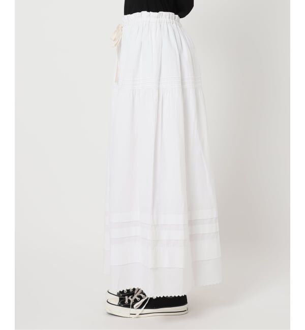 OUTDOOR PRODUCTS Usual Things「カットワークレースティアードスカート」|スカート|