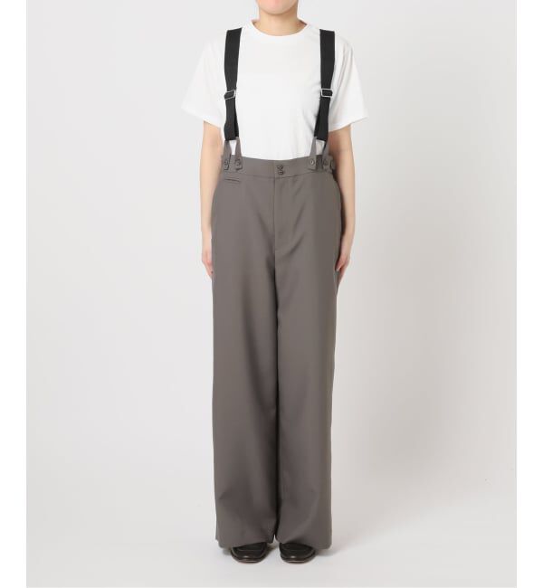 OUTDOOR PRODUCTS Usual Things「追加 TEE&times;サスペンダーパンツ2点SET 一部店舗+WEB限定」|スラックス|