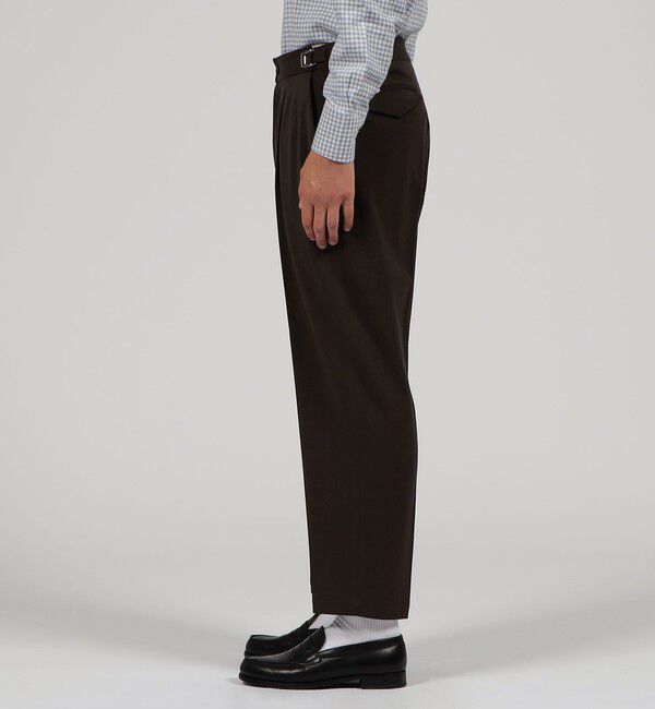 TOMORROWLAND BUYING WEAR「Cellar Door LEO T ポリエステルレーヨン サイドアジャスターパンツ」|スラックス|