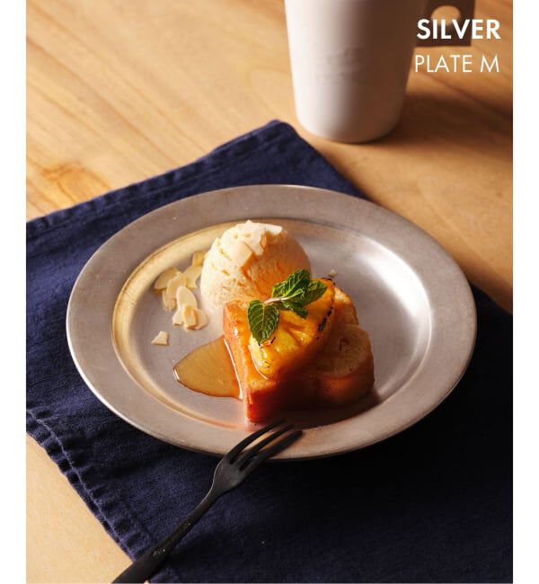 journal standard Furniture「【SAKUZAN/サクザン】JSF別注 SILVER PLATE M 20cm」|食器・キッチングッズ|シルバー