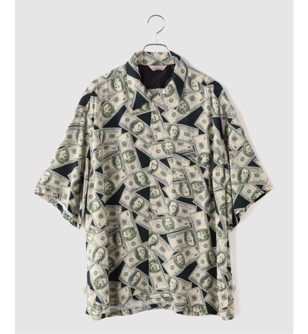 JOINT WORKS「TOWNCRAFT / タウンクラフト Printed Loop Collar SS Shirt」|シャツ・ブラウス|ホワイト