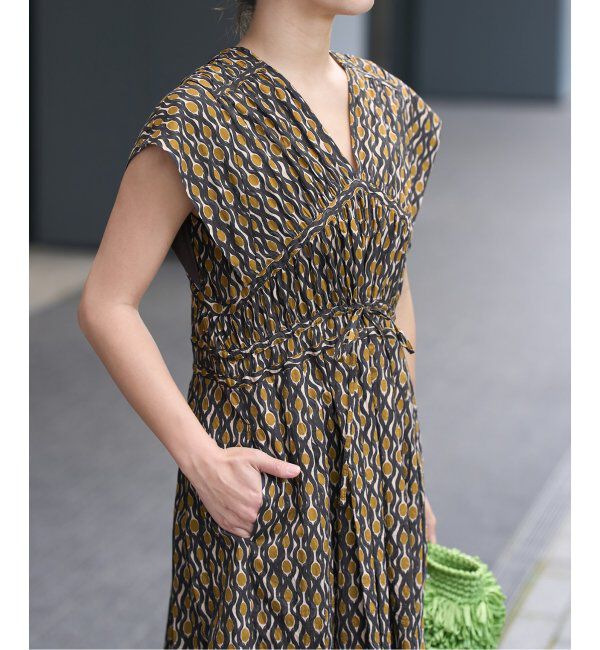IENA LA BOUCLE「IENA LA BOUCLE DEVEAUX プリントワンピース」|ワンピース|